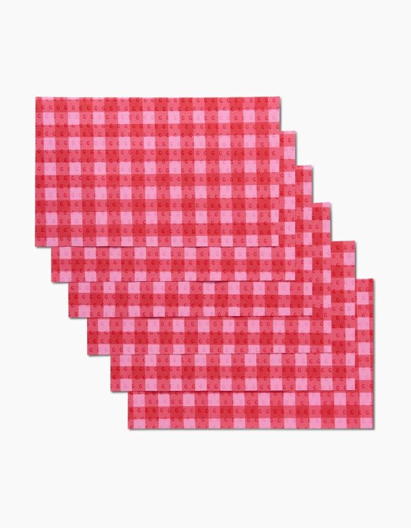 GEOMETRY: Not Paper Towel-Cherry Gingham Supply