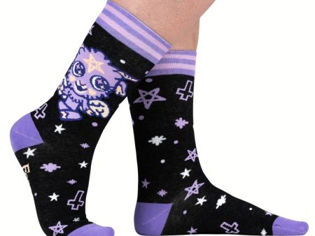 Baby Baphomet Crew Socks Sale