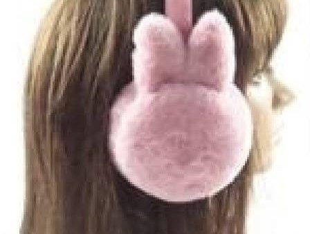 Instant Shipping! Solid Color Bunny Eared Faux Fur Ear Muffs For Discount