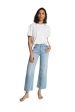 Askk Crop Wide Leg Jean on Sale