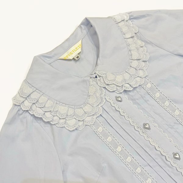 Passion Fruit Cotton Blouse Hot on Sale