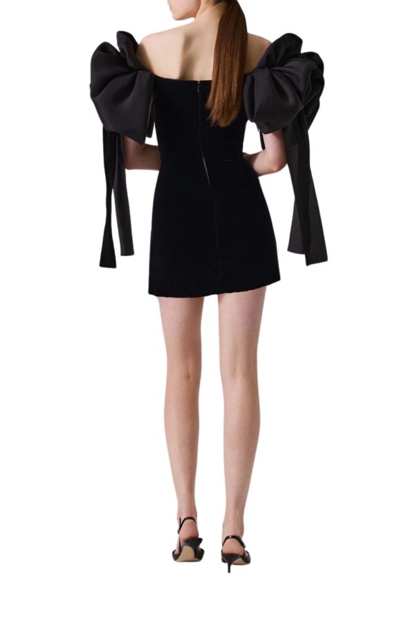 Carolina Herrera Off Shoulder Mini Dress on Sale