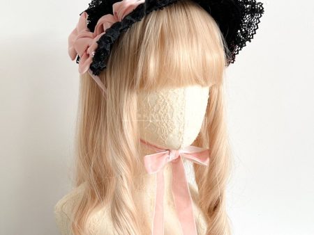 Antique Black Short Bonnet Fashion