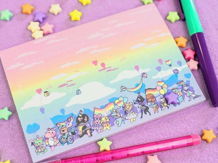 Notepad - Rainbow Parade Supply