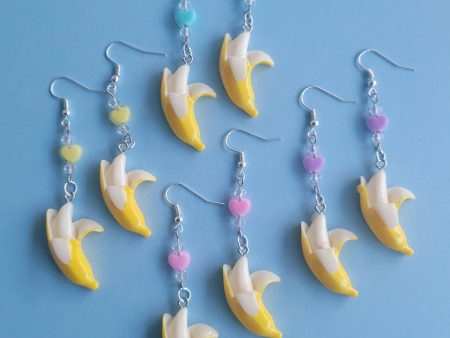 Banana Dangle Earrings For Discount