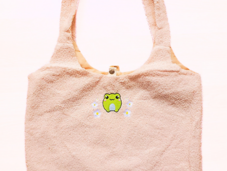 Frog Large Fluffy Tote For Sale