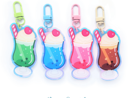 Instant Shipping! Soda Float Acrylic Charm Hot on Sale