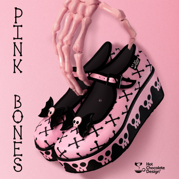 Chocolaticas® Pink Bones Women s Mary Jane Platform For Discount