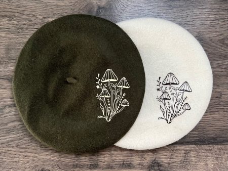 Fox & Fable - Vegan Beret - Mushrooms Cheap