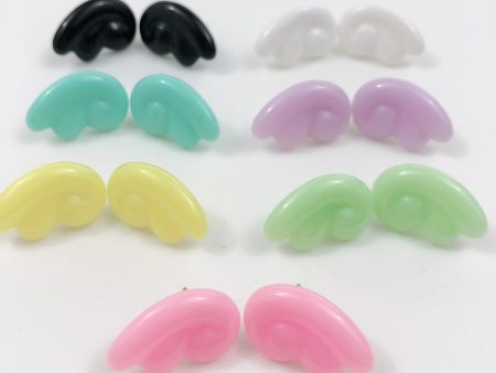 Instant Shipping! Chibi Wings Earrings (7 Colors) Discount