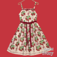 Strawberry Ribbon Tree Jumperskirt Dress Online Sale