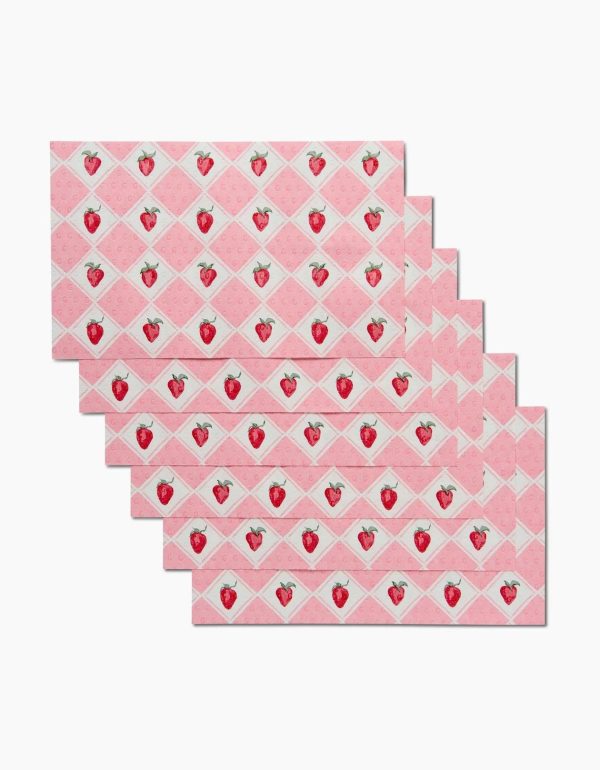 GEOMETRY: Not Paper Towel-Vera Strawberries Online now