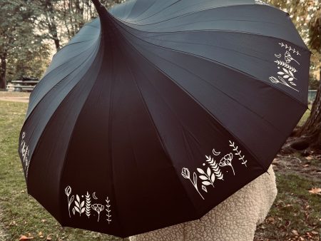 Botanicals Umbrella Hot on Sale