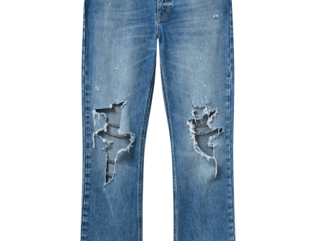 Stella McCartney Knee Chain Detail Jeans Supply