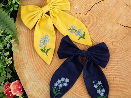 Forget Me Not Hair Bow Online now