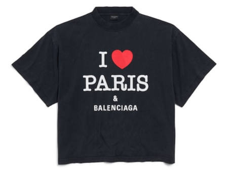 Balenciaga I Love Paris Tee Online Sale