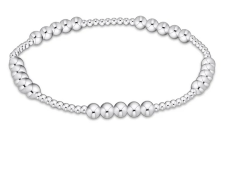 enewton: Classic Blissful Pattern Bracelet-Sterling Fashion