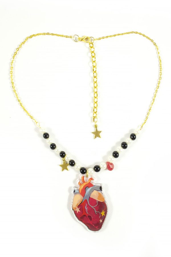 Twisted Circus Heart Necklace Sale