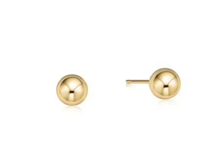 enewton: Classic Ball Stud-Gold Online Sale