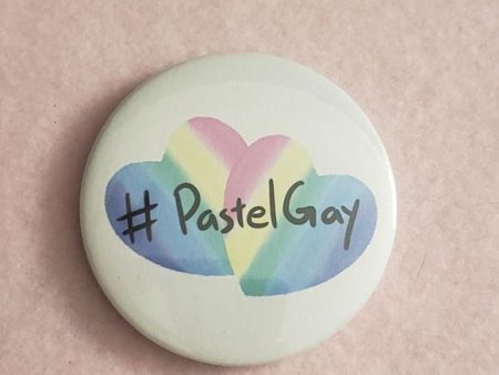 Pastel Gay Button Sale