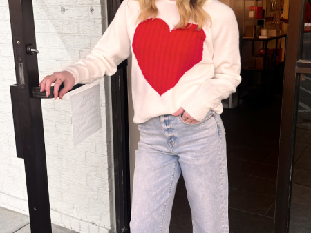 Cable Knit Love Sweater on Sale