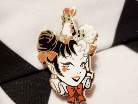 Cruel Clown Enamel Pin Online Sale