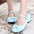 Bow Knot Tea Party Flat Shoes Online now