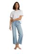 Askk Crop Wide Leg Jean on Sale