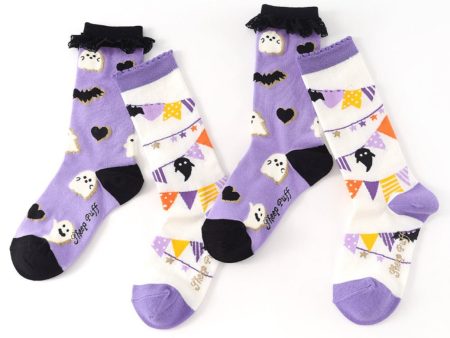 Instant Shipping! Happy Halloween Socks Online Sale