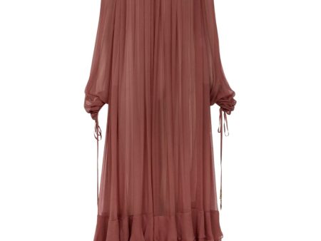 Chloe Gathered Long Dress Online Hot Sale