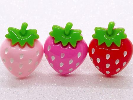 Instant Shipping! Strawberry Ring (3 Colors) For Sale