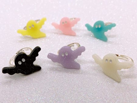 Instant Shipping! Pastel Ghost Ring (6 Colors) Supply