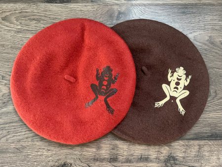 Fox & Fable - Vegan Beret - Moon Frog Hot on Sale