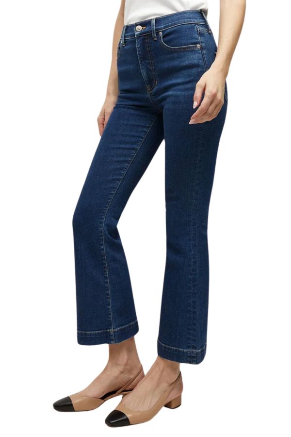 Veronica Beard Carson Ankle Flare Jean Online Sale