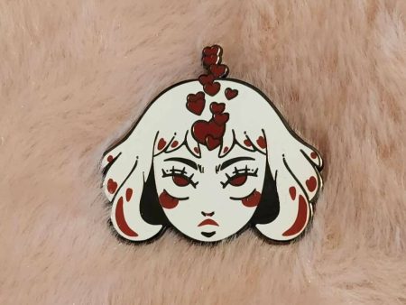 Grumpy Love Enamel Pin For Cheap