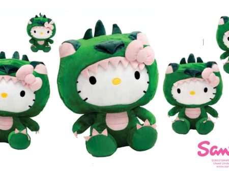 Fiesta: Sanrio Hello Kitty - Green Dragon Plush Sale