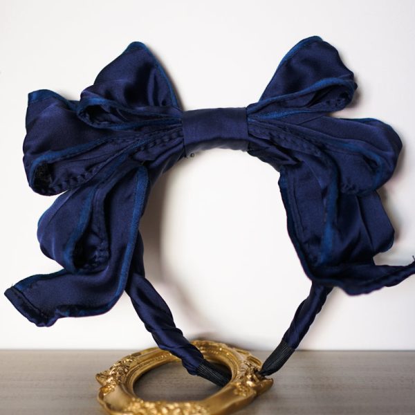 Instant Shipping! Small Heartwarming Satin Headbow For Sale