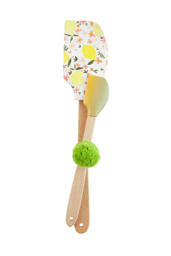 Floral Spatula Set Green Online Hot Sale