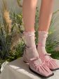 Ruffled Edge Lace Socks Supply