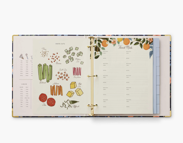 Citrus Grove Recipe Binder Supply