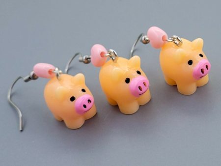 Barnyard Pals: Pig Earrings Hot on Sale