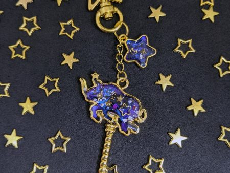 Taurus: Celestial Zodiac Key Keychain Online Hot Sale