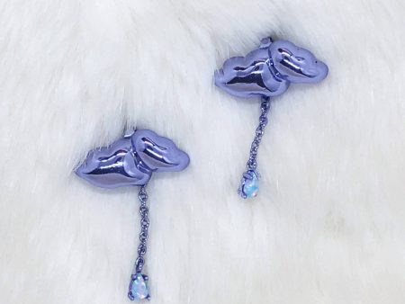 Purple Cloud Earring Sale