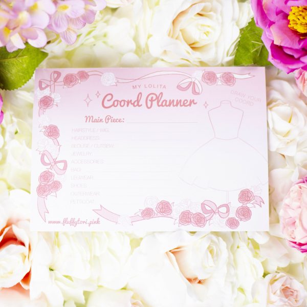 Notepad - Lolita Coord Planner For Sale