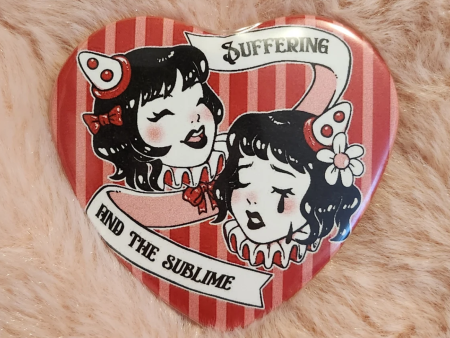 Suffering Heart Shaped Buttons Online Hot Sale