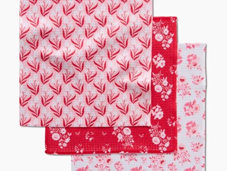 GEOMETRY: Dishcloth Set-Cupid Garden Hot on Sale