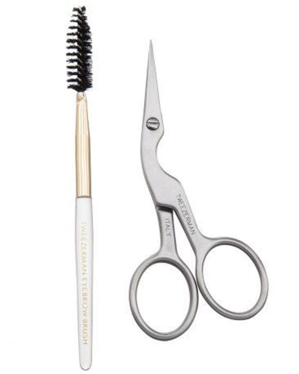 Tweezerman Brow Shaping Scissors & Brush Online now