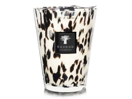 Baobab Pearls Black Candle Max 24 Online Sale