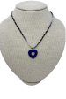 Jen Collection Handbeaded Blue Sapphire with 14k Yellow Gold Spacers Discount