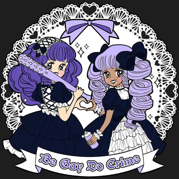 Be Gay Do Crime  (Pastel Goth) T-Shirt Sale